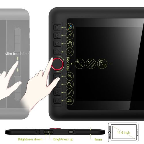 Artist Pro Tablette Graphique Avec Cran Int Gr Pas Cher Xp Pen