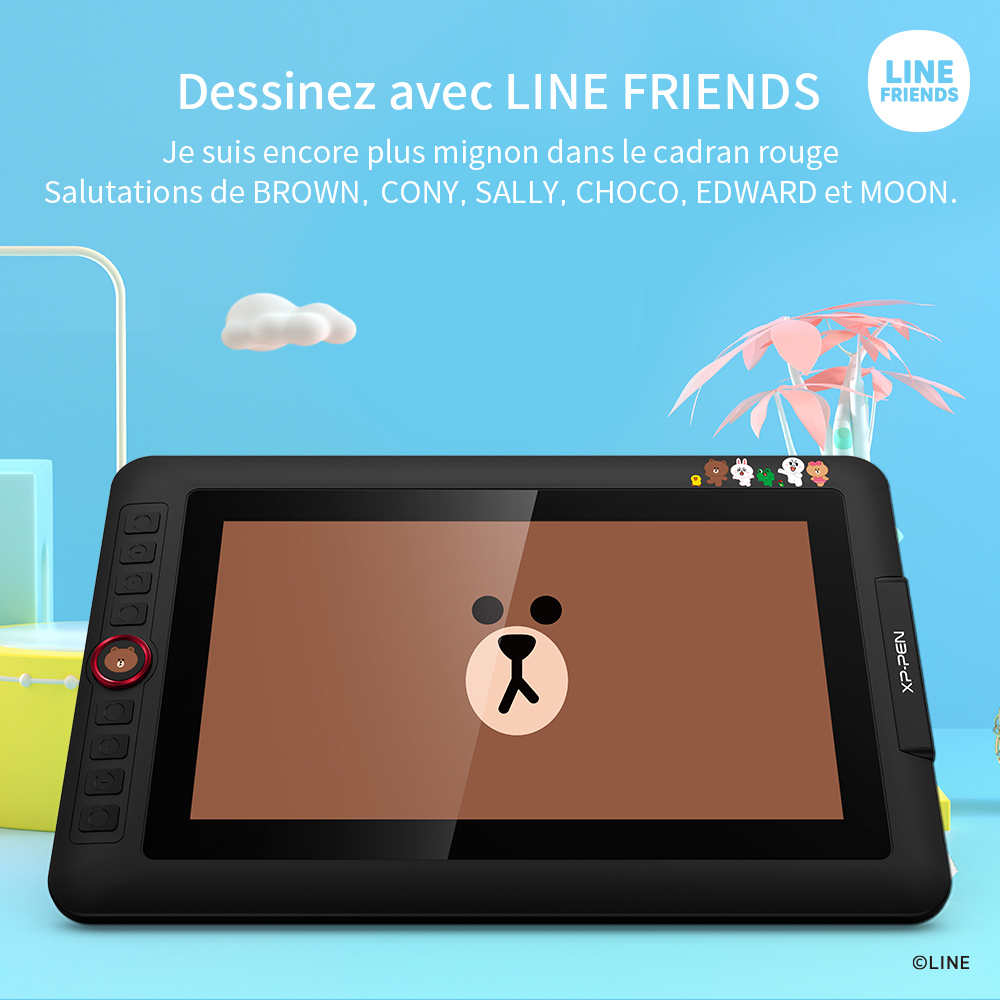 Artist 12 Pro Édition LINE FRIENDS XPPEN Boutique